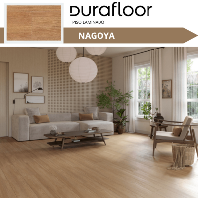 Piso Laminado Durafloor Nature Nagoya Cx 2,51M²