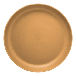 Prato P/Sobremesa Bambu e PP Stripes Bege 20cm 221298 Lyor