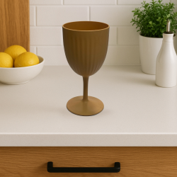 Taça Bambu PP Stripes Bege 540ML 220082 Lyor