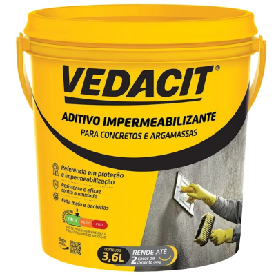 Aditivo Impermeabilizante 3,6l Vedacit