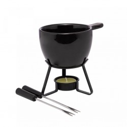 Aparelho de Fondue 4 Peças Bariloche Preto 250ml, 5880 Lyor