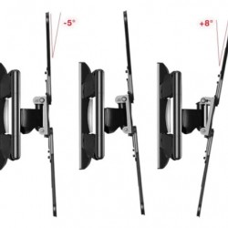 Suporte Articulador De Parede Para Tv 26  A 75  ELG A02v4n