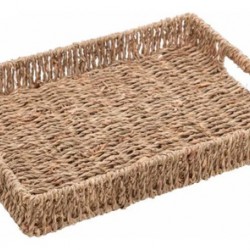 BANDEJA SISAL NATURAL 30X22X04 29093 WOLFF