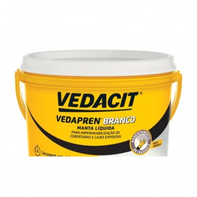 Vedapren Manta Liquida Branca Base Acrilica 4,5Kg Vedacit