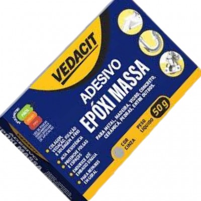 ADESIVO EPOXI MASSA 50G VEDACIT