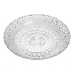 Prato para Bolo de Vidro King 30cm x 6cm - 7692 Lyor