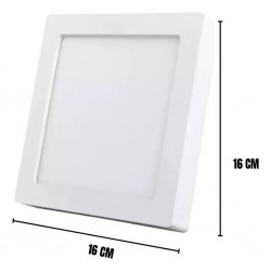 O - PAINEL LED 18W EMB QUAD 3000K PT ECO B&D