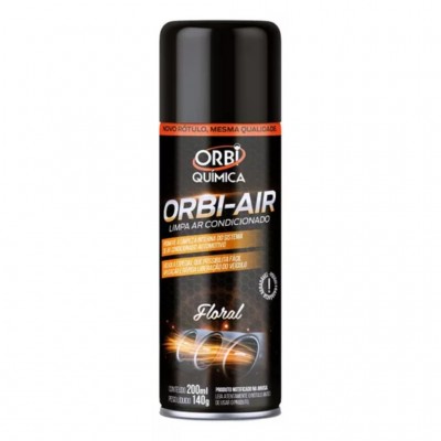 Higienizador Ar Condicionado Automotivo Floral 200ml ORBI