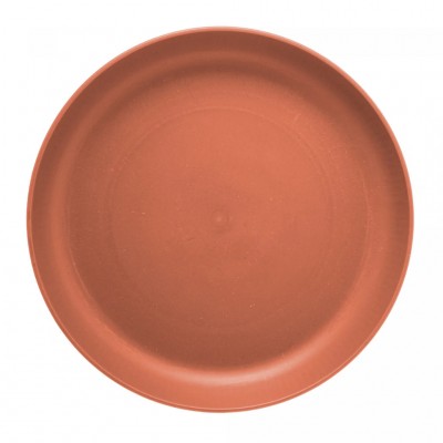 Prato P/Sobremesa Bambu e PP Stripes Marrom 20cm 221298 Lyor