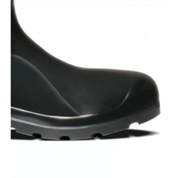 Bota Botina De Segurança N39 Pvc Cano Médio Antiderrapante