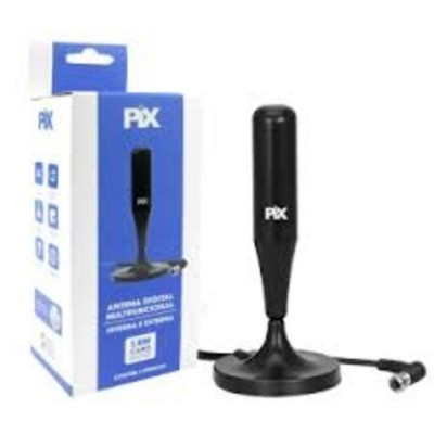 Antena Dig Int Hdtv 1,80M Base C/ Ima Pix