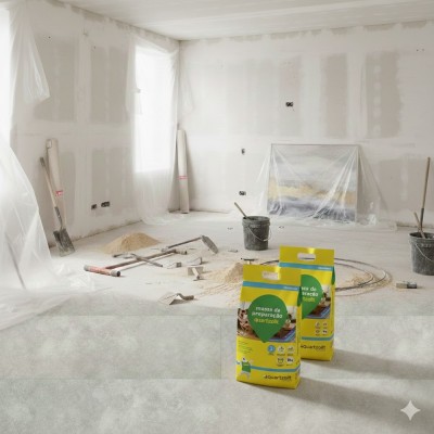 Massa De Preparaçao Quartzolit Cinza 10Kg